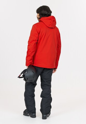 Whistler Athletic Jacket 'Carbon' in Red