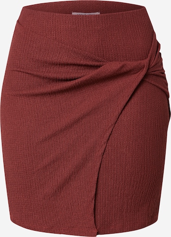 ABOUT YOU Skirt 'Kasha' in Brown: front