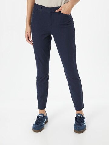 Coupe slim Pantalon chino GAP en bleu : devant