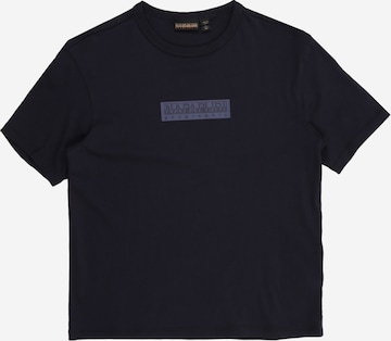NAPAPIJRI T-shirt i blå: framsida