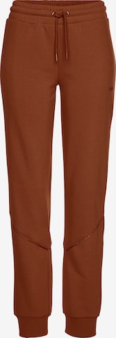 BUFFALO - Loosefit Pantalón en marrón: frente