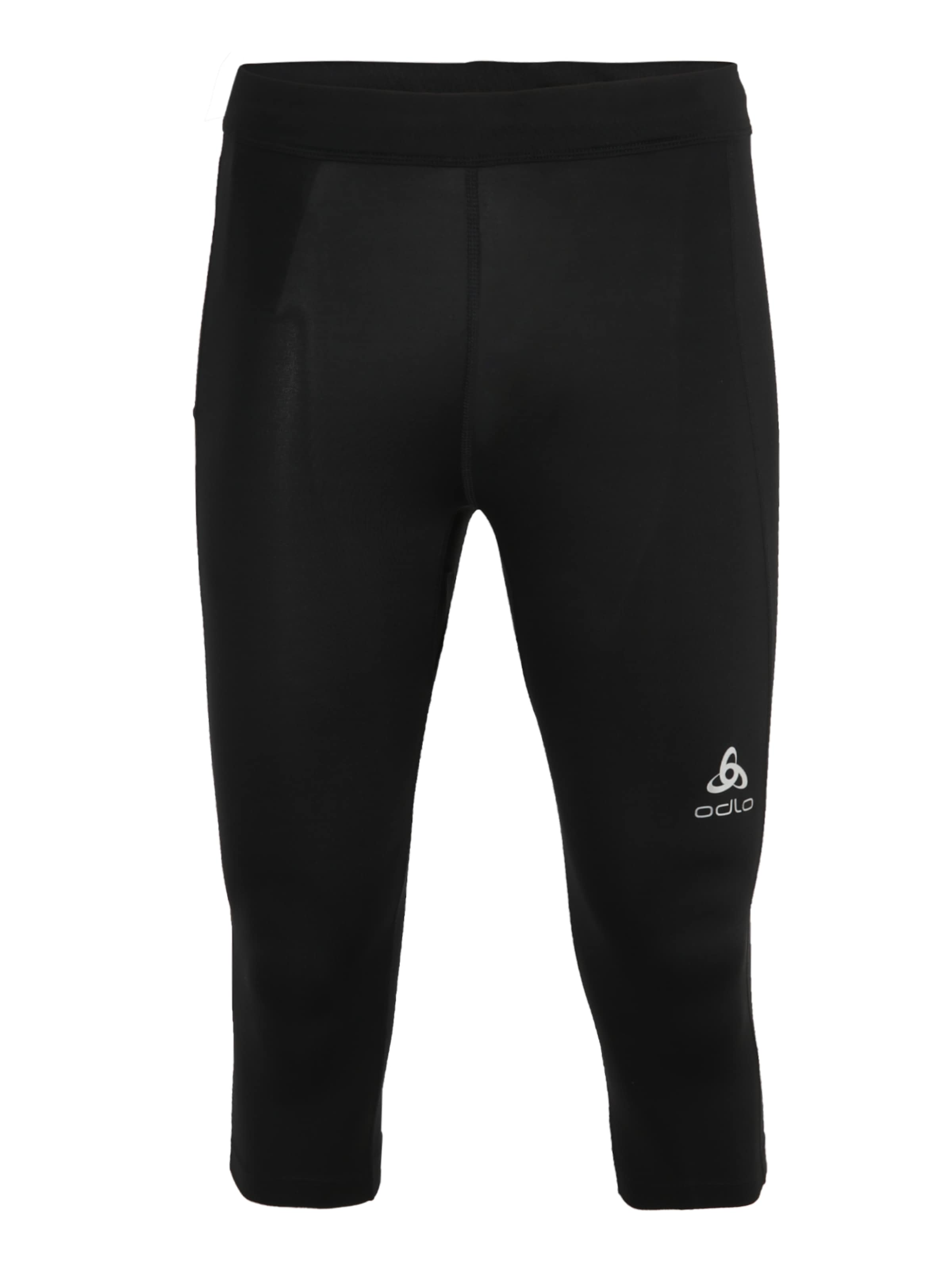 ODLO Skinny Sporthose in Schwarz: Vorderseite
