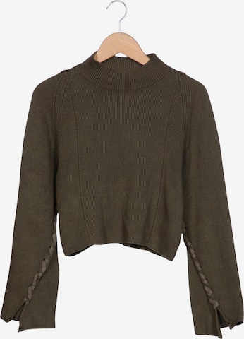 TOPSHOP Pullover XXS in Grün: Vorderseite