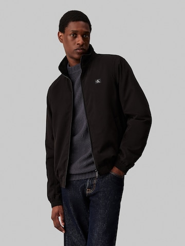 Calvin Klein Jeans Between-season jacket in Black: front