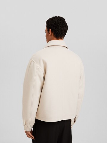 Bershka Between-season jacket in Beige