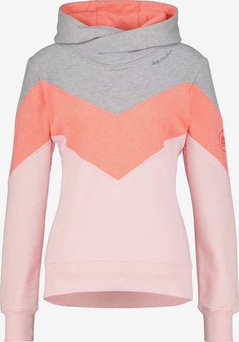 Alife and Kickin Sweatshirt 'StanaAK' in Pink: predná strana