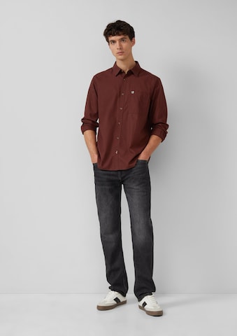 s.Oliver Regular Fit Hemd in Rot