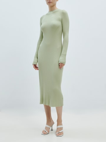 EDITED Úpletové šaty 'Audelia' – zelená