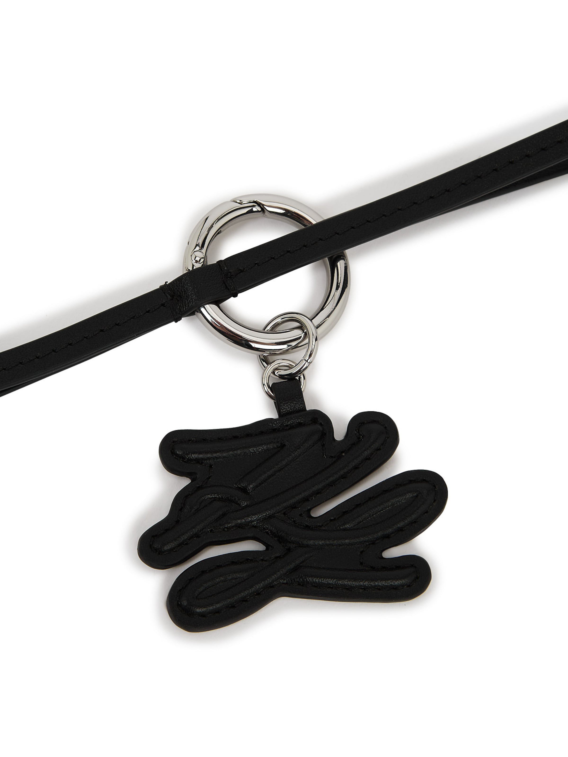 Karl Lagerfeld Přívěsek na klíče – černá