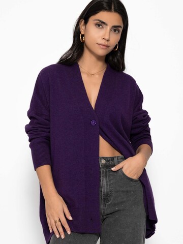 SASSYCLASSY Oversizestrickjacke‌ in Lila