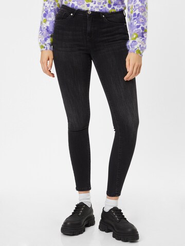 ONLY Skinny Jeans 'POWER' in Black: front