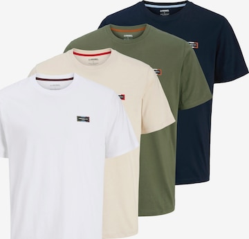 JJ Rebel Paita 'JREBDRUMMER' värissä beige: etupuoli