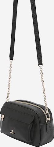 FURLA - Mala de ombro 'FAVOLA' em preto: frente