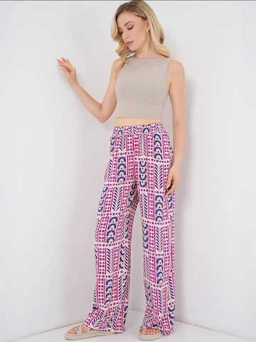 Bigdart Wide leg Broek in Roze