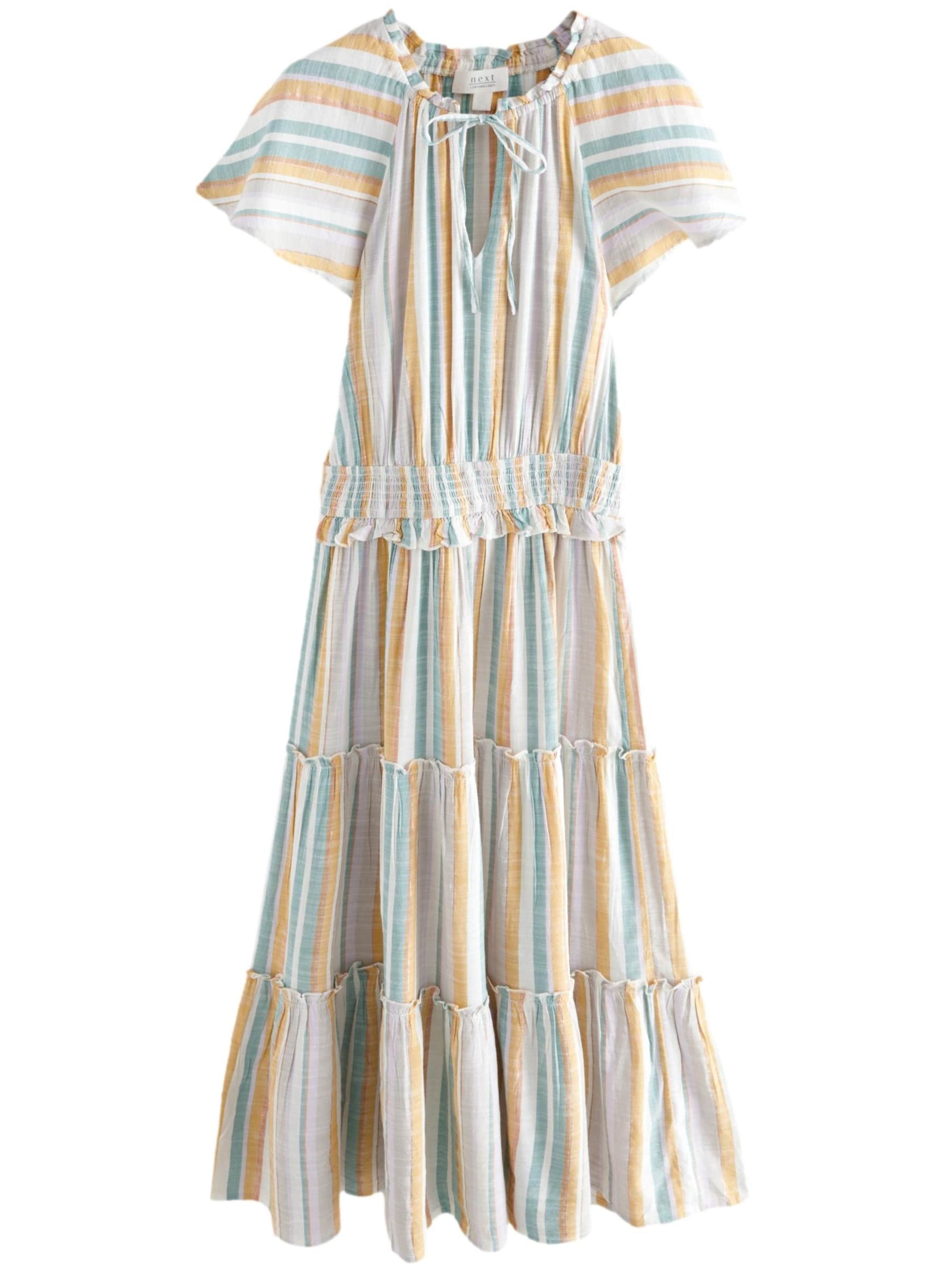 Next Mekko 'Flatterärmel' värissä sininen: etupuoli