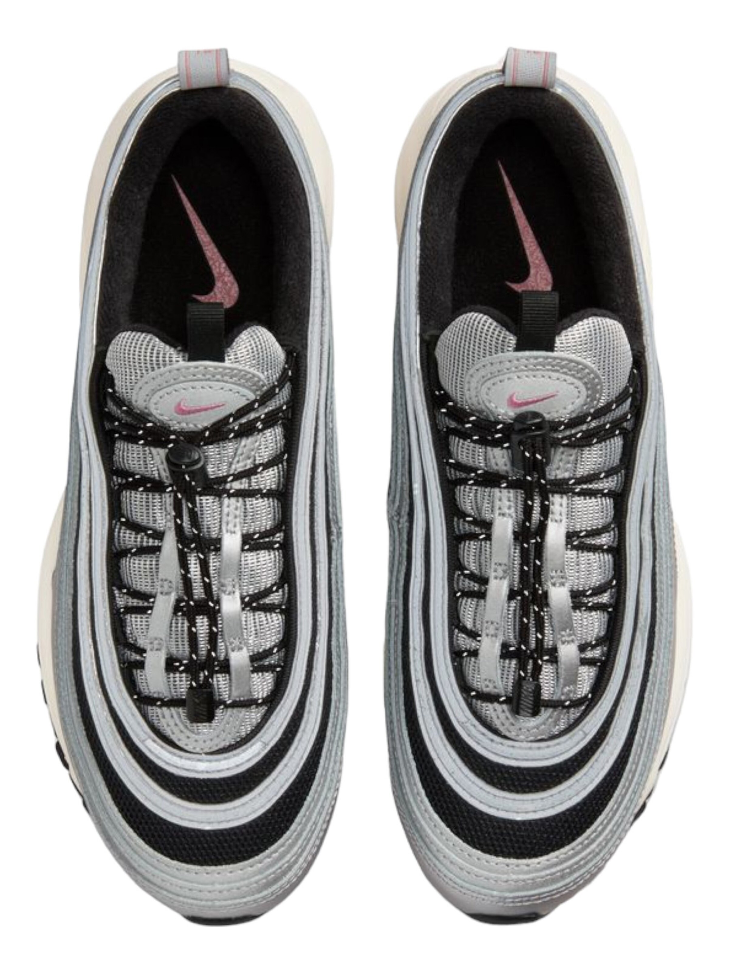 Nike Sportswear Platform trainers in Black