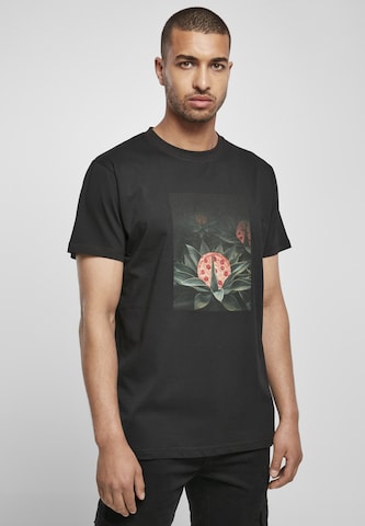 T-Shirt 'Pizza Plant' Mister Tee en noir : devant