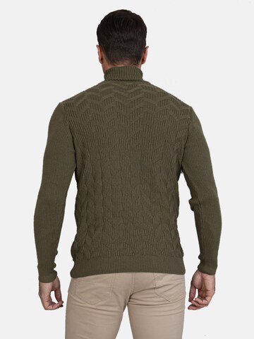 Sir Raymond Tailor Sweater 'Truff' in Green