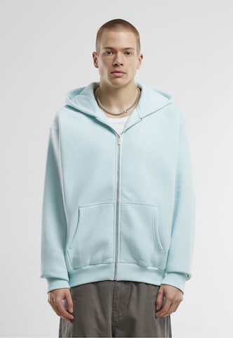 Karl Kani - Sudadera con cremallera 'Essential' en azul: frente