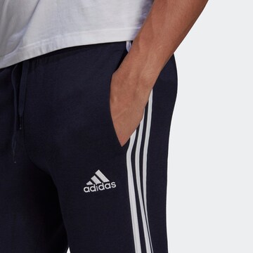 ADIDAS SPORTSWEAR Tapered Workout Pants in Blue