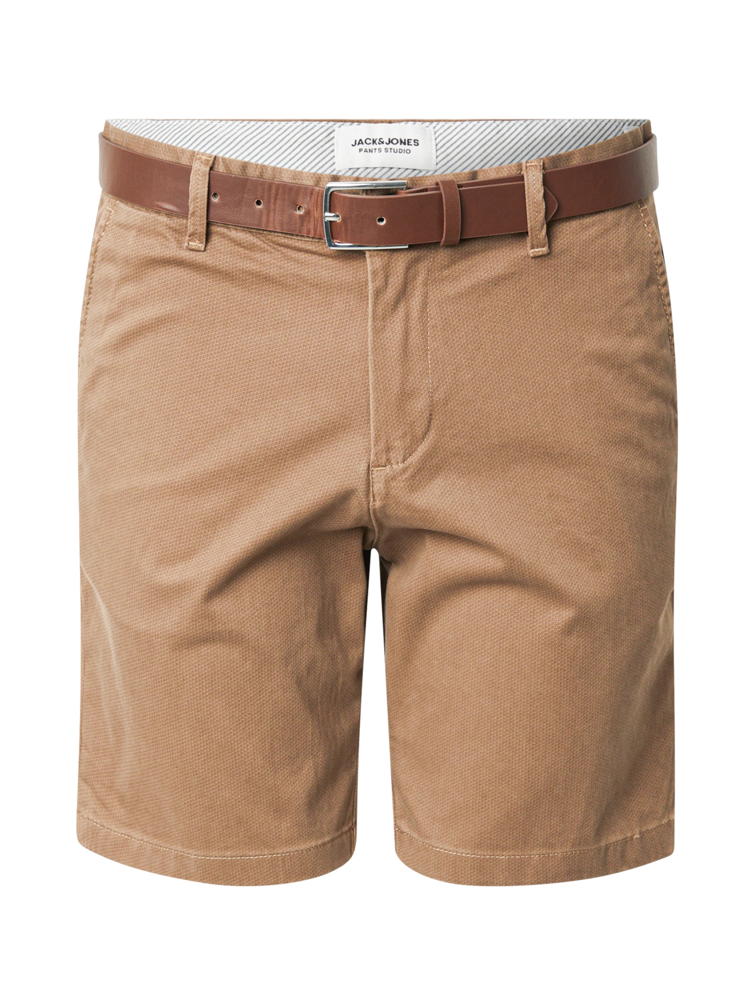 JACK & JONES - regular Pantalón chino 'JPSTMARCO LEGACY' en marrón: frente