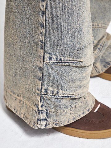 IT'S BASIC Wide leg Jeans 'Wide Mid Rise Jeans' in Blue