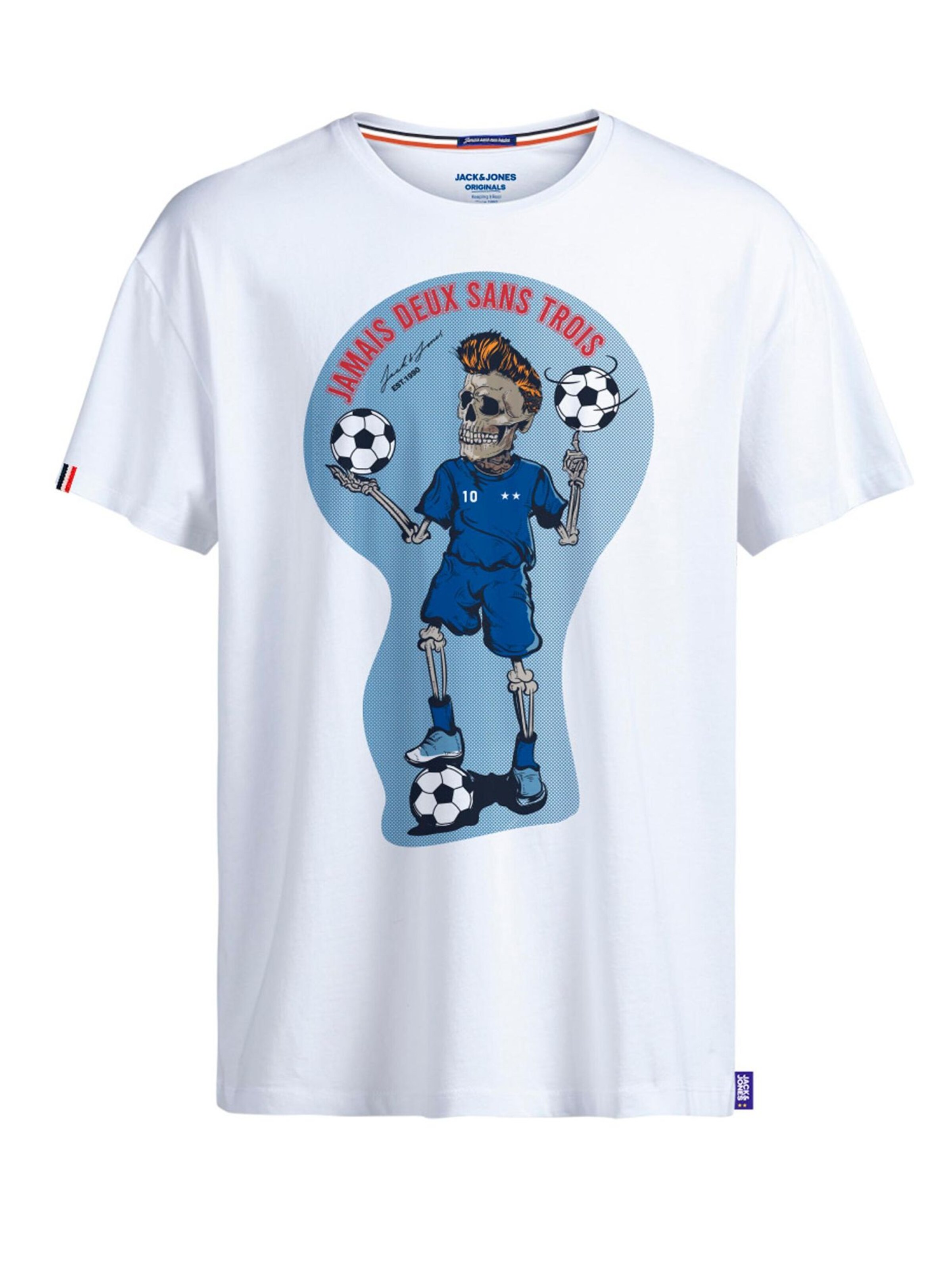 JACK & JONES T-Shirt in Weiß: Vorderseite
