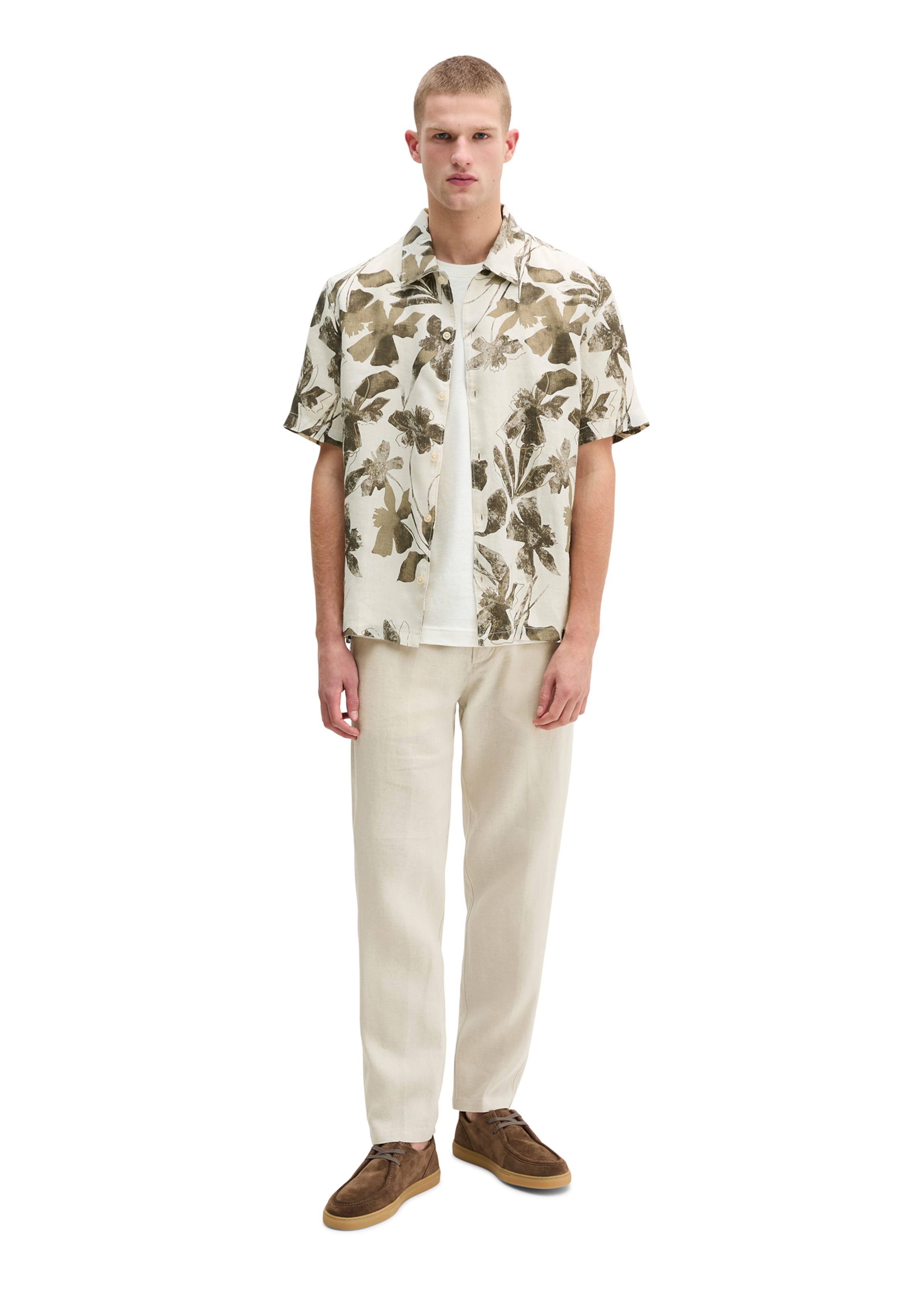 Marc O'Polo Regular fit Button Up Shirt in White
