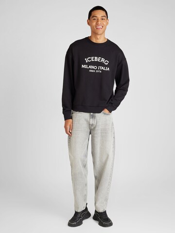 ICEBERG Sweatshirt in Schwarz