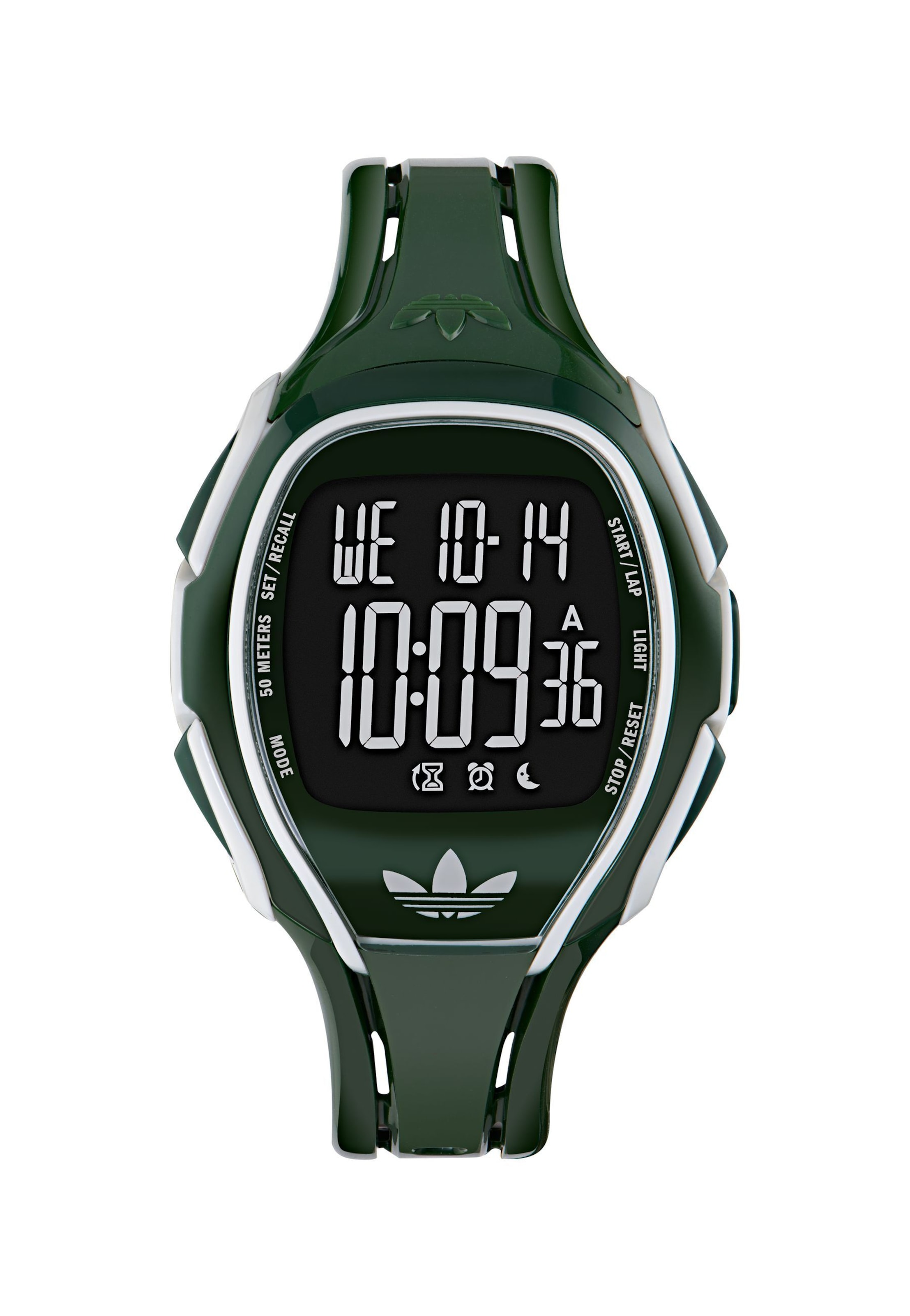 ADIDAS ORIGINALS Digital watch 'Athletics One' in Green: front