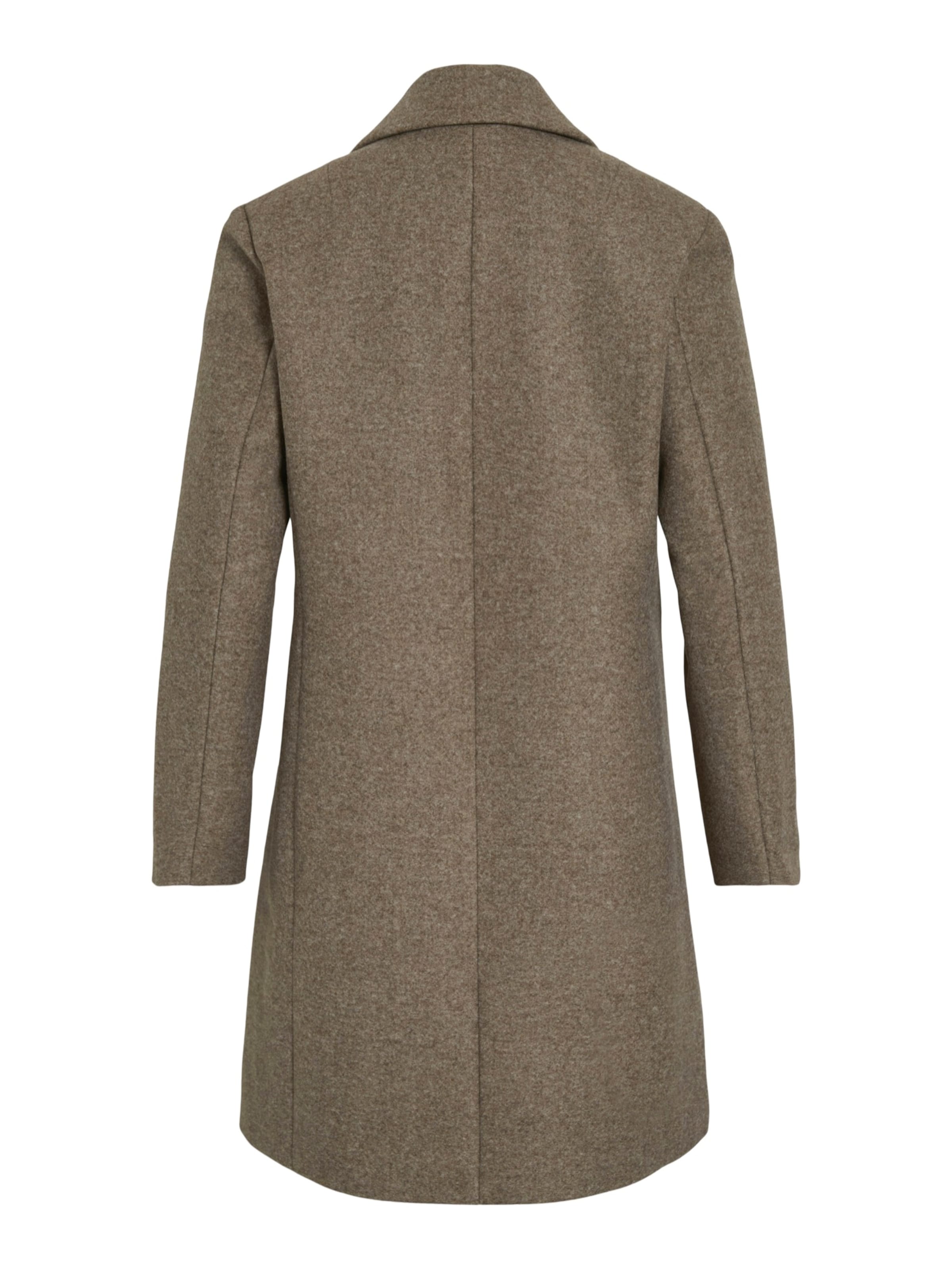 VILA Between-Seasons Coat in Brown