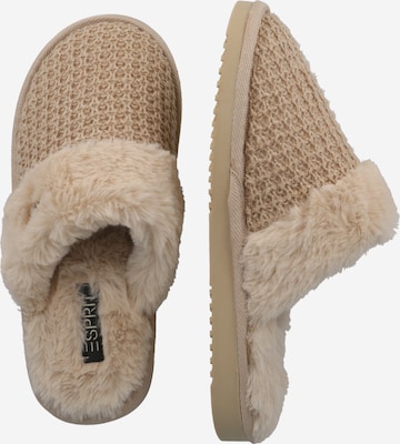 ESPRIT Slippers in Beige