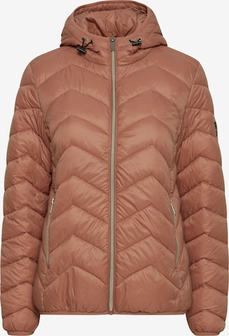 Fransa Between-Season Jacket 'FRBAPADDING' in Brown: front