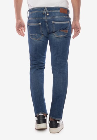 Le Temps Des Cerises Regular Jeans in Blauw