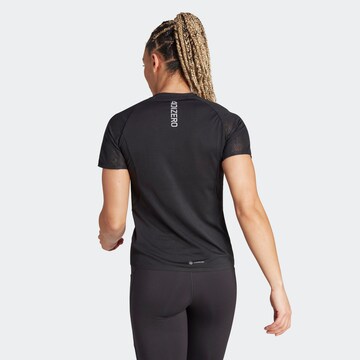 T-shirt fonctionnel 'Adizero' ADIDAS PERFORMANCE en noir