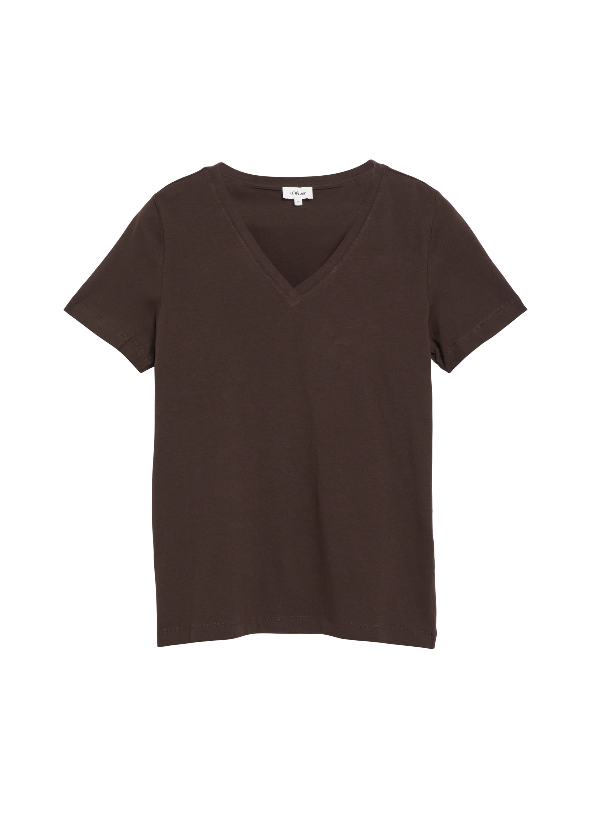 T-shirt s.Oliver en marron : devant