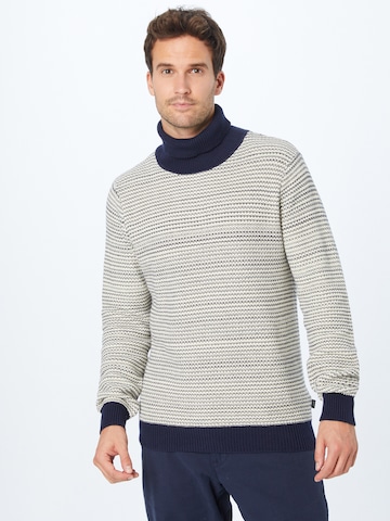 Casual Friday Sweater 'Karl' in Beige: front