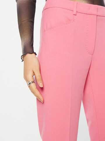 MAX&Co. Regular Pleat-Front Pants 'ADDA' in Pink