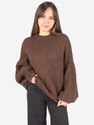 Pull-over 'Adelina' Seasons of April en marron : devant