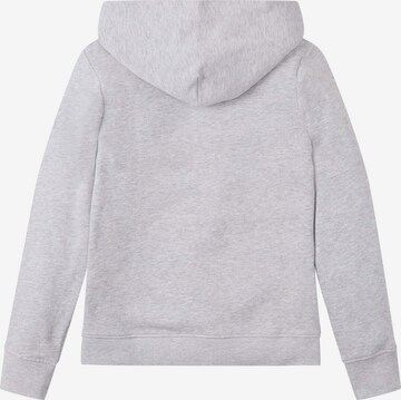 TOM TAILOR Sweatjacke in Grau