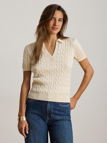 Lauren Ralph Lauren Tröja i beige: framsida