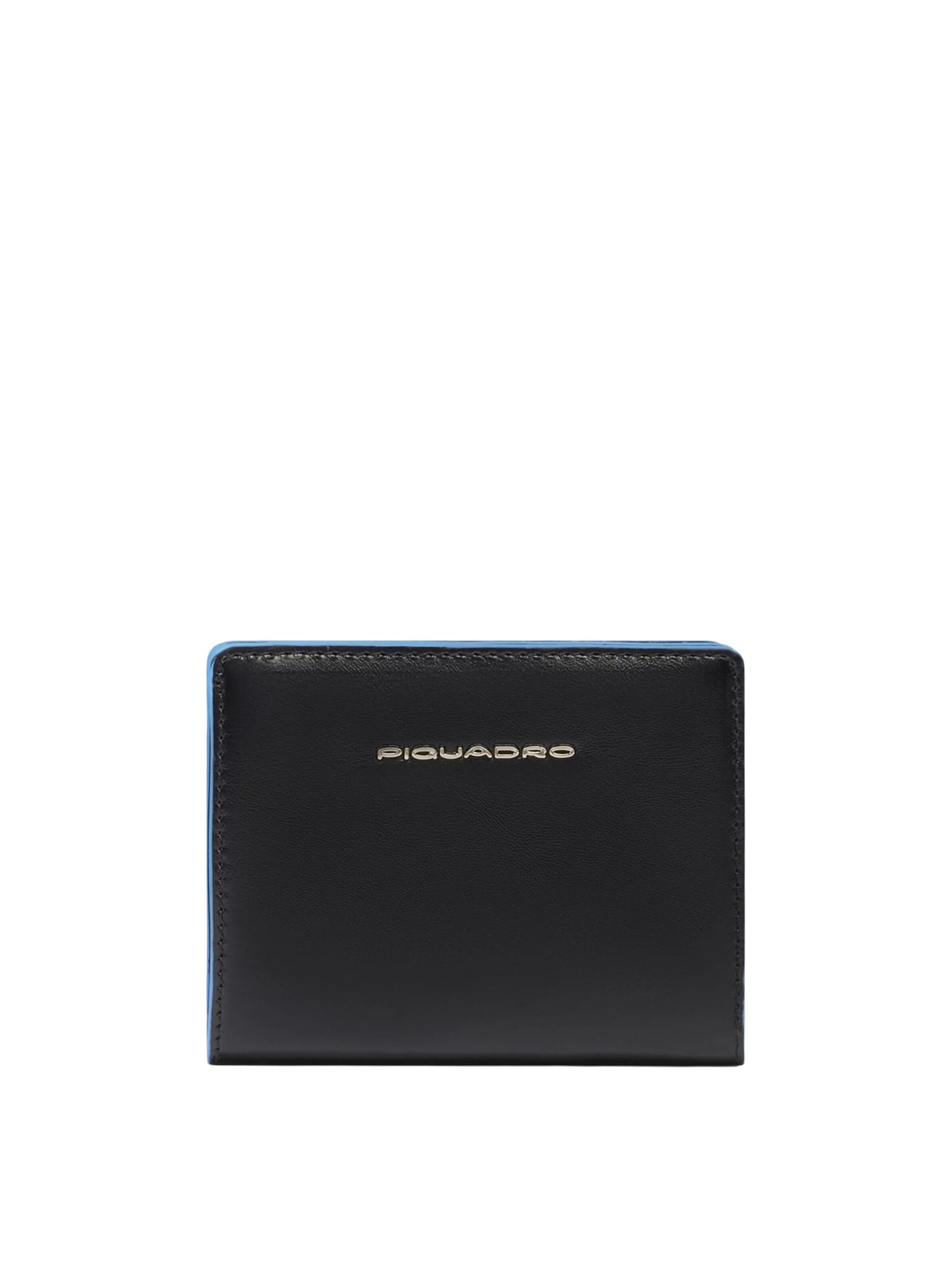 Piquadro Portemonnaie‌‌‌ in Schwarz: Vorderseite