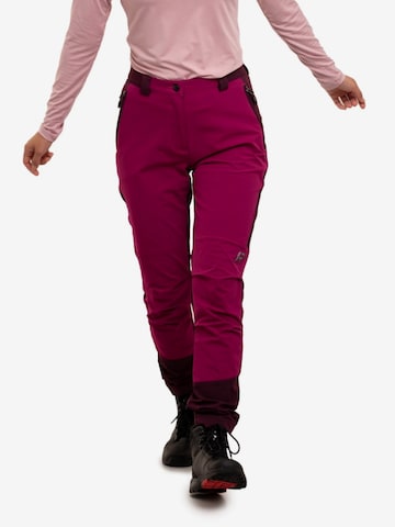 Regular Pantalon de sport Rukka en violet : devant