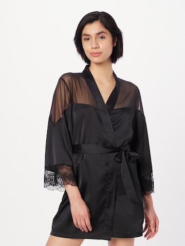 ETAM Dressing gown in Black: front