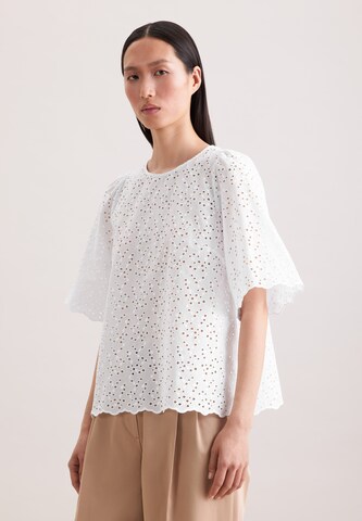Tunique 'February Drop 261' SEIDENSTICKER en blanc : devant