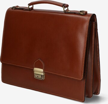 Gave Lux Briefcase in Brown