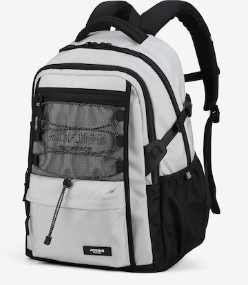 Aoking Backpack in Grey: front