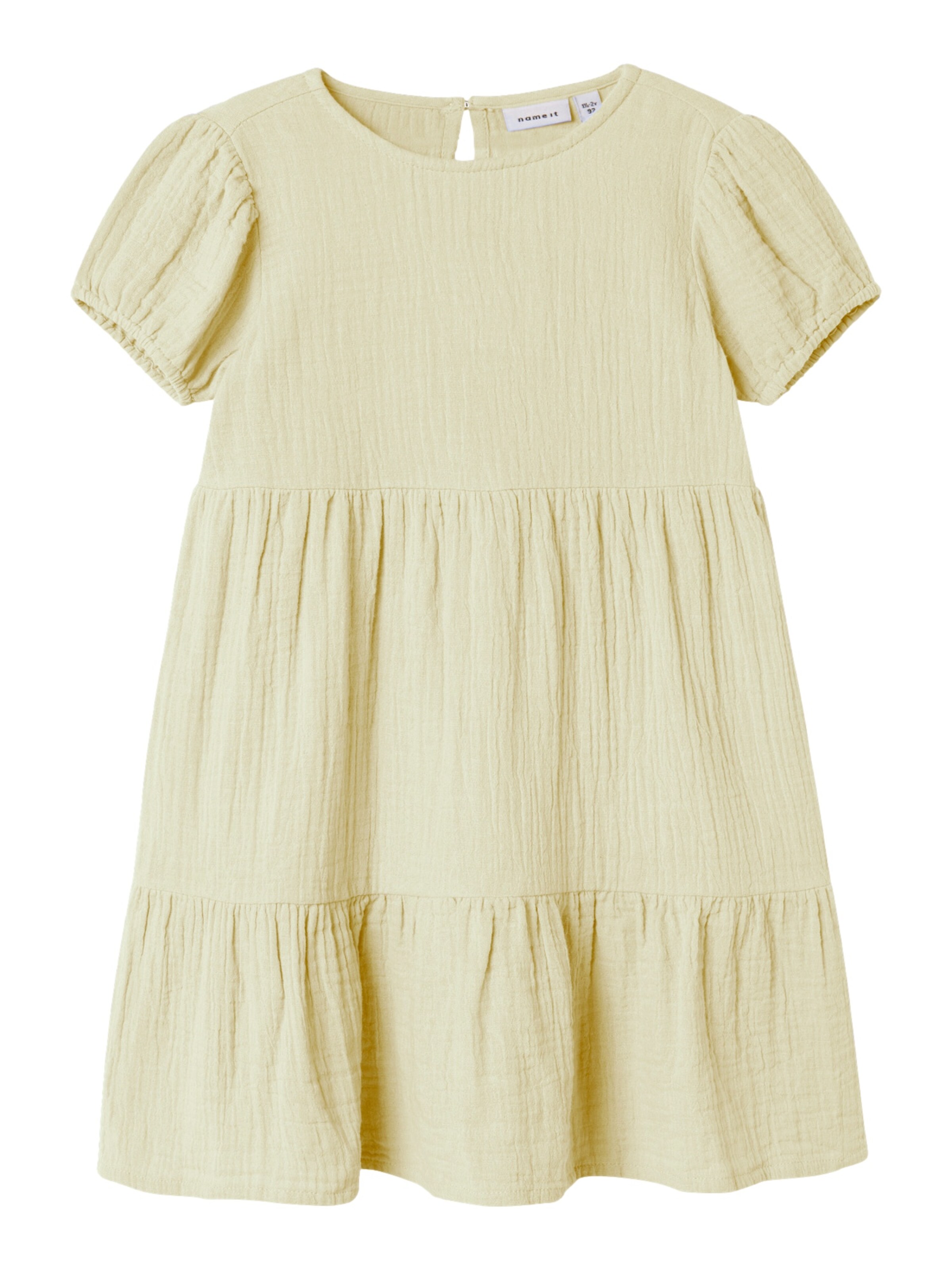 Robe 'NMFJASMIN' NAME IT en jaune : devant