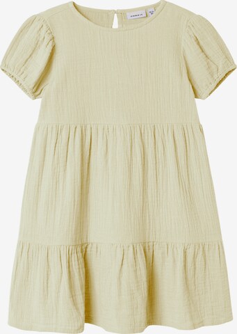 Robe 'NMFJASMIN' NAME IT en jaune : devant