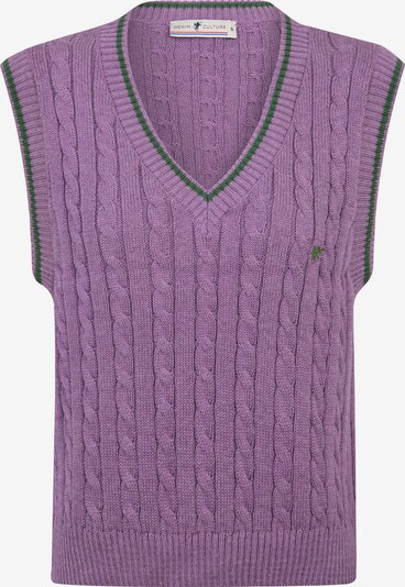 DENIM CULTURE Sweater 'Ludano2' in Olive / Purple, Item view